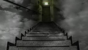 暗闇の階段